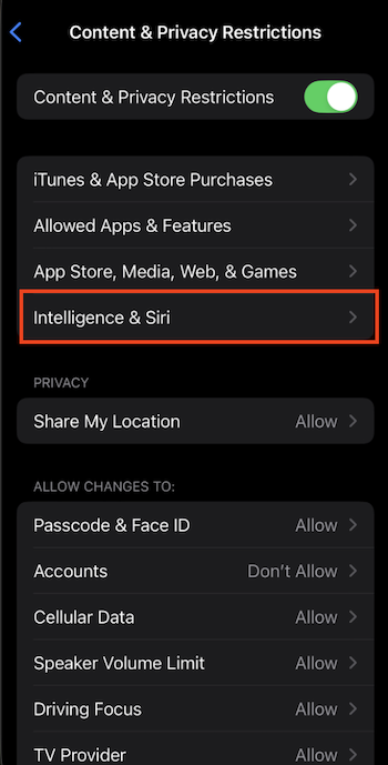 Intelligence and Siri