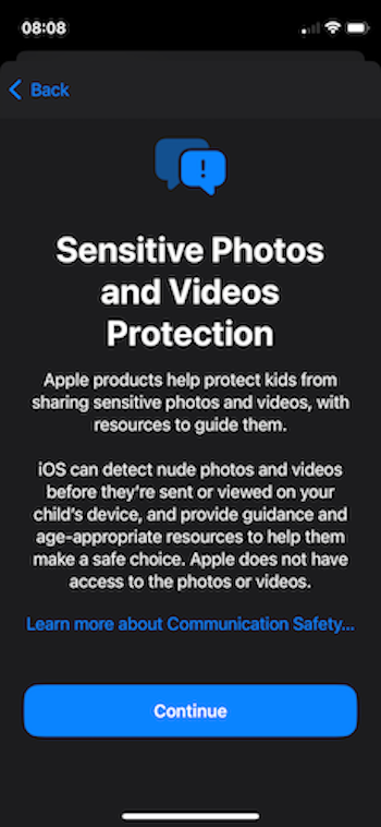 Sensitive Content Warning